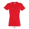 "I love Marzahn" Imperial Damen in XL Rot mit Aufdruck schwarz S11502