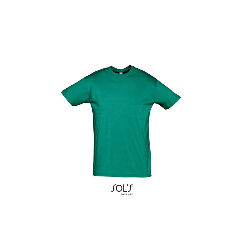 "I love Marzahn" Regent Men in S Emerald mit Aufdruck in Creme S11380