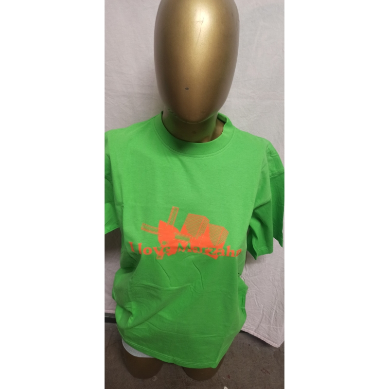 "I love Marzahn" Round-T Men in M Fern Green mit Aufdruck...