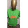 "I love Marzahn" Round-T Men in M Fern Green mit Aufdruck in Orange JN001