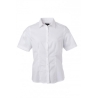 Ladies' Shirt Shortsleeve Oxford L Weiß