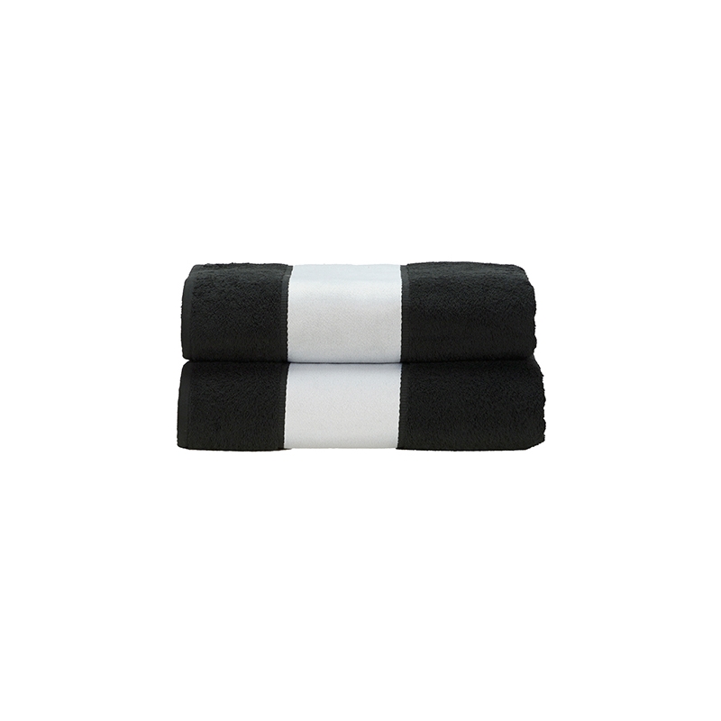 SUBLI-Me® Bath Towel Schwarz