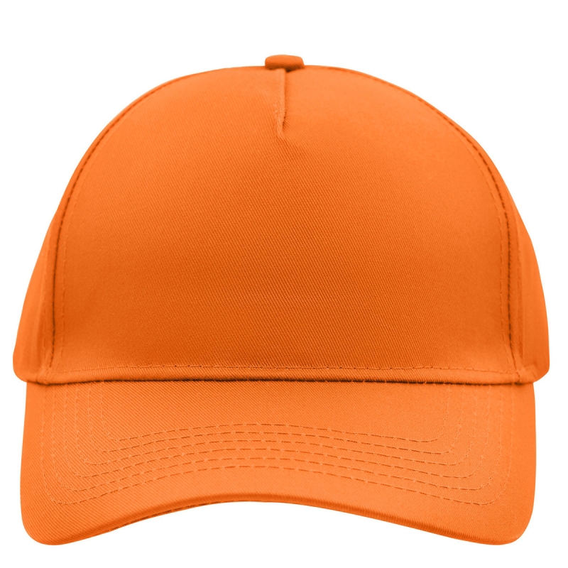 5 Panel Cap Orange MB6117