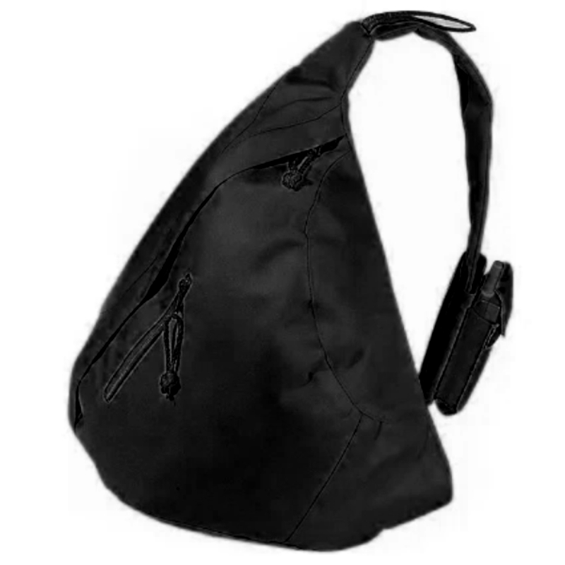 Bodybag Modern Triangle Schwarz