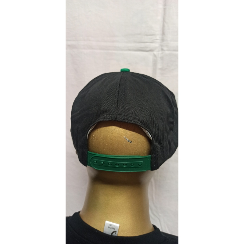 5-Panel Kontrast Cape Schwarz/Grün P600