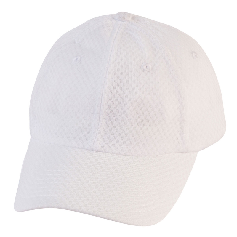 Athletic Mesh Baseball Cap Weiß