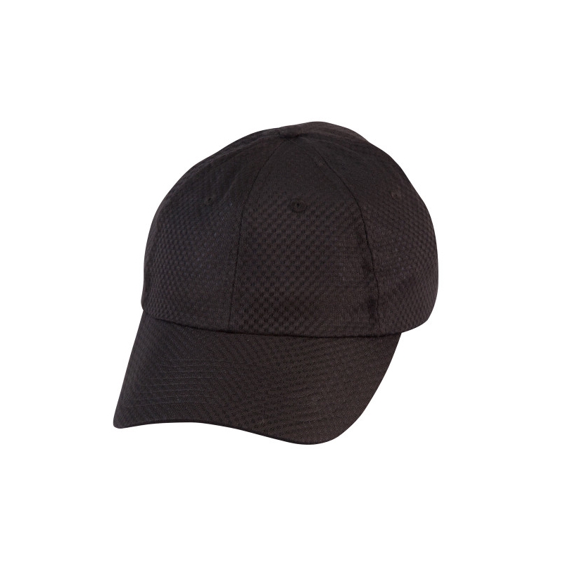 Athletic Mesh Baseball Cap Schwarz