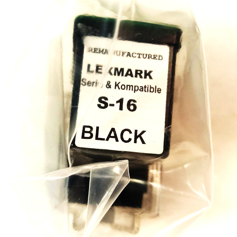 Lexmark Patrone "schwarz" 16