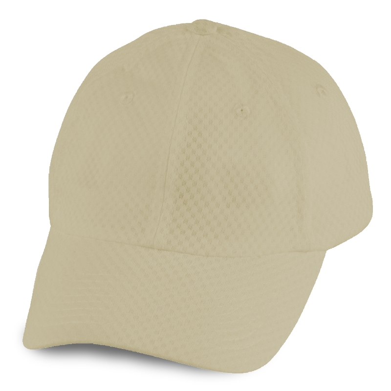 Athletic Mesh Baseball Cap Beige L/XL