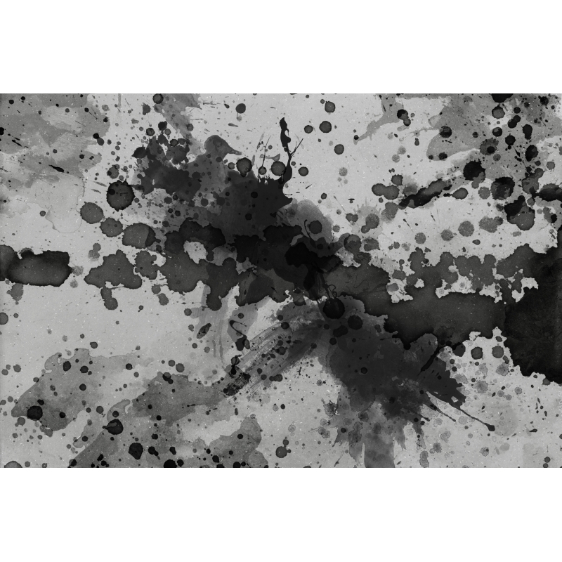 Watercolor Vinylfolie Explosion 20cm x 30cm Din A4 Schwarz weiß