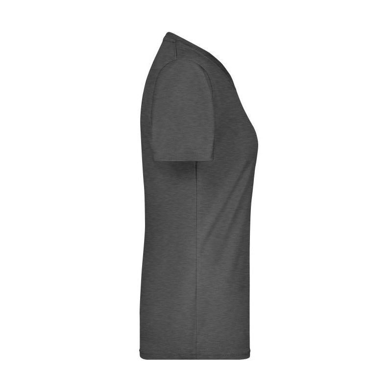 Damen Aktiv T-Shirt JN357 Dark-Melange Größe S