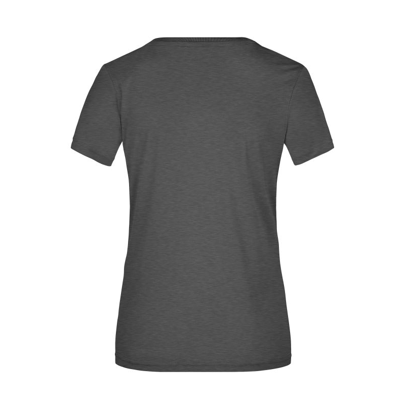 Damen Aktiv T-Shirt JN357 Dark-Melange Größe S