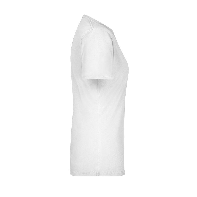 Damen Rundhals T-Shirt JN901 Weiß L
