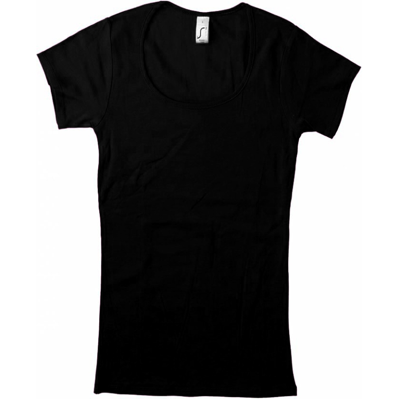 SOL'S Moody - Damen Rundhals T-Shirt 11865 SCHWARZ XL