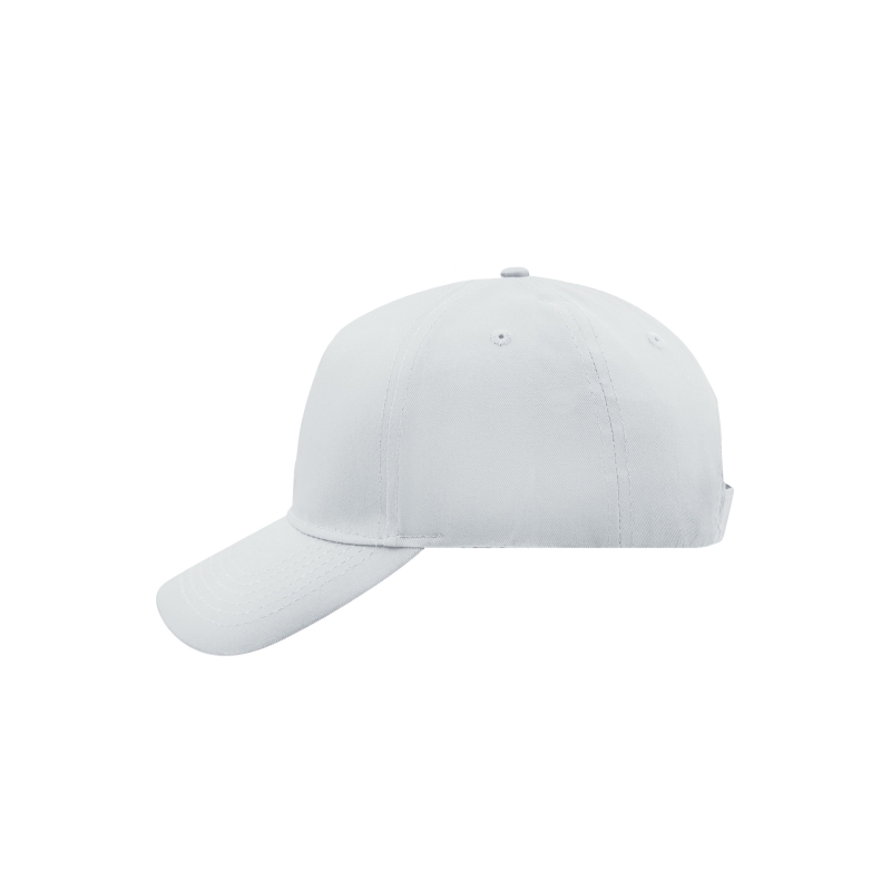 5 Panel Cap weiß MB6117