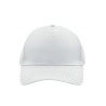 5 Panel Cap weiß MB6117