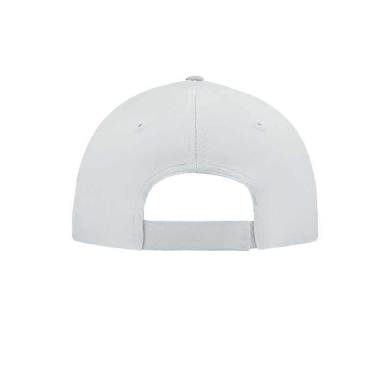 5 Panel Cap weiß MB6117