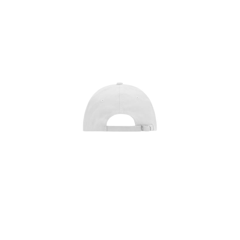 6 Panel Raver Sandwich Cap Weiß/Orange MB6112