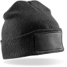 Strickmütze Beanie Schwarz RC927