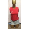 "Blume" aus Glitzer Damen in S Tanktop Rot