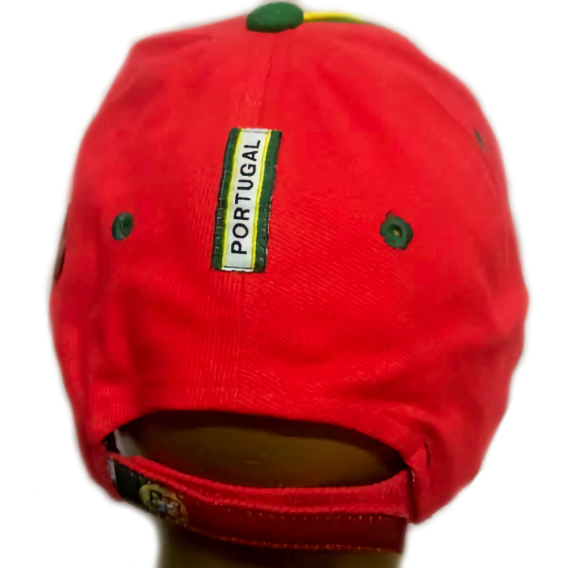 Ländercap "Portugal" mehrfarbig mit Stick