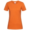 Damen Shirt Classic Stedman Orange mit Aufdruck Größe S