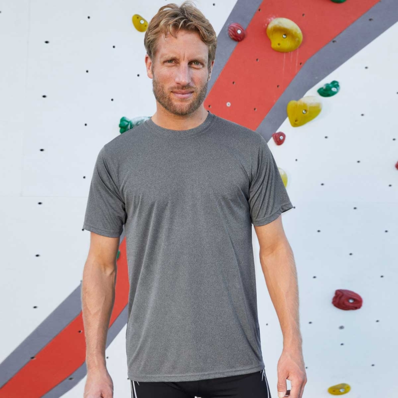 Active T - JN358 Man Dark Melange XL