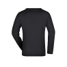 James & Nicholson Men's Longsleeve Medium - JN913 Schwarz L