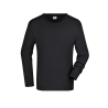 James & Nicholson Men's Longsleeve Medium - JN913 Schwarz L