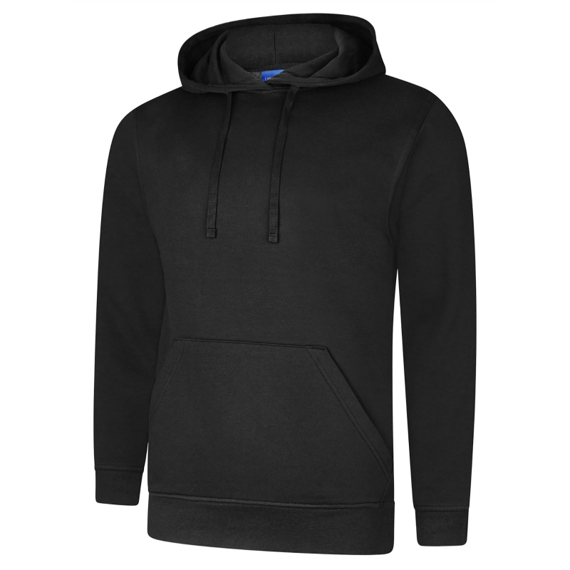 Deluxe Hooded Sweatshirt UC509 Schwarz L