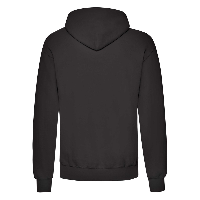 Men Classic Hooded Sweat - 62-208-0 Schwarz XL