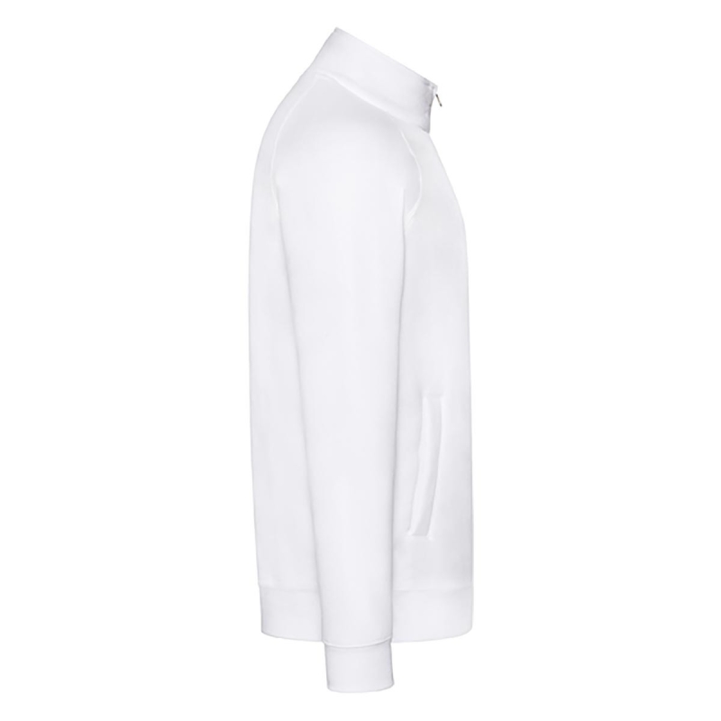 Men Premium Sweat Jacket - 62-228-0 Weiß L
