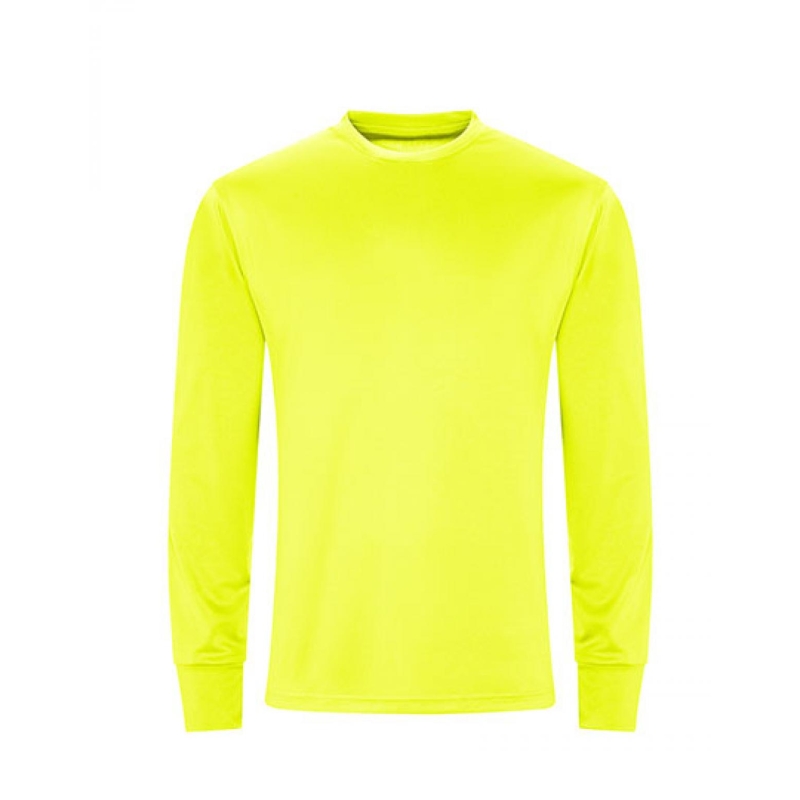 Just Cool JC023 | Long Sleeve Active T Electric Gelb M