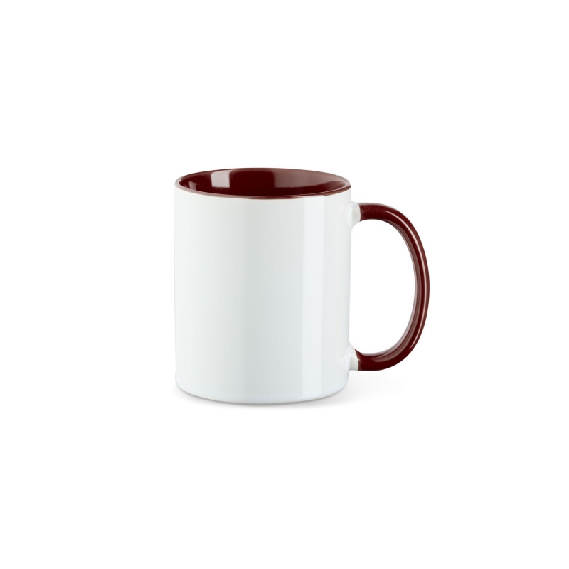 Sublitasse Two Tone Weiß/Maroon