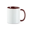 Sublitasse Two Tone Weiß/Maroon