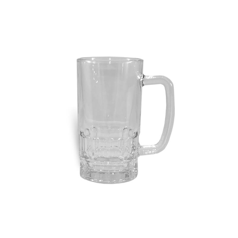 Bierkrug 590ml, Glas, für die Sublimation