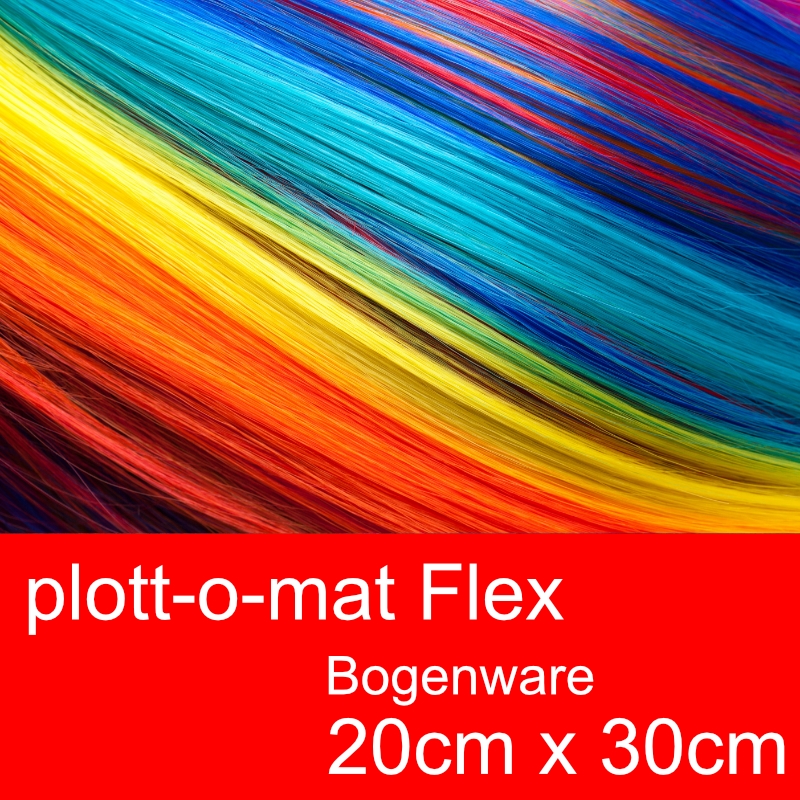 Multi Color Texture Flexfolie 20cm x 30cm Din A4