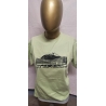 "Ick liebe Hellersdorf" Regent Men in S Sage Green mit Aufdruck schwarz S11380