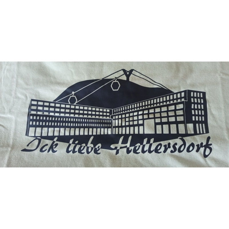 "Ick liebe Hellersdorf" Regent Men Sage Green mit Aufdruck schwarz S11380 Größe S